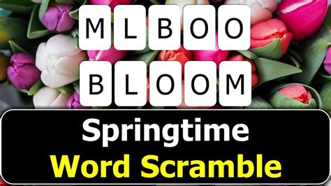 unscramble blossom|Iba pa.